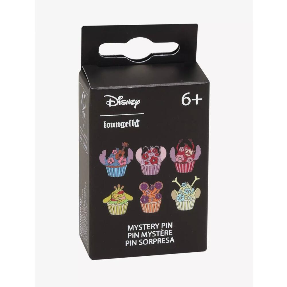 Loungefly Disney Stitch & Experiments Cupcake Blind Box Enamel Pin | NIB